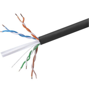 Cat6 1000ft Black Pull Box